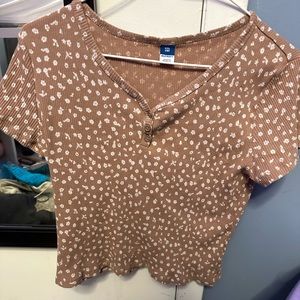 Old Navy Flower Shirt